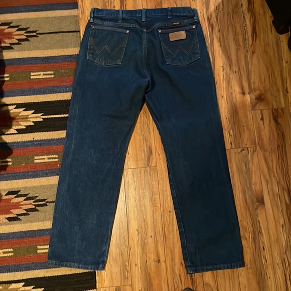 Wrangler jeans dark blue 34x30 - Picture 3 of 3